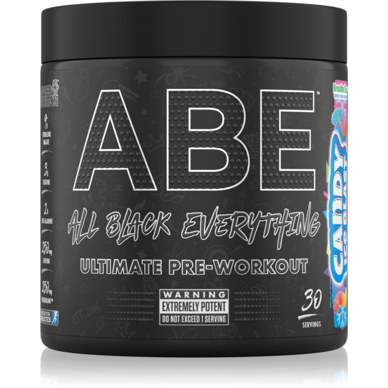 Applied Nutrition ABE Ultimate Pre-Workout Präparat zur Förderung von Sportleistungen Geschmack Candy Ice Blast 375 g