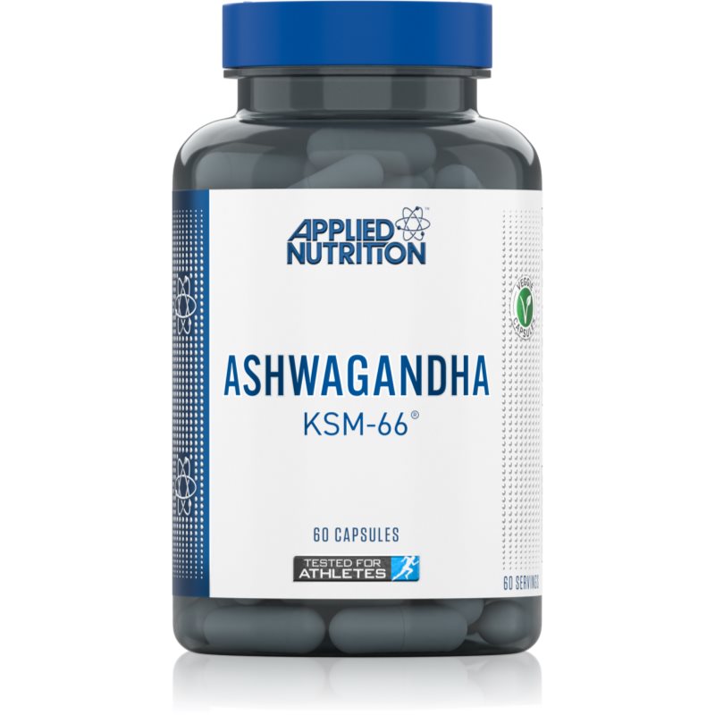 Applied Nutrition Ashwagandha KSM66 Kapseln aus Kräutern 60 KAP