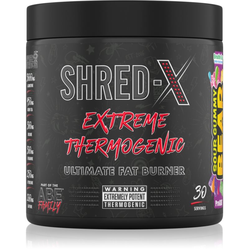 Applied Nutrition Shred-X spalacz tłuszczu smak Sour gummy 300 g