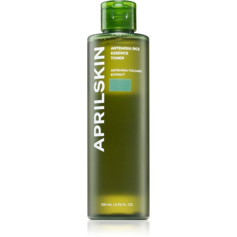 APRILSKIN Artemisia Rice Toner aufhellendes und feuchtigkeitsspendendes Gesichtswasser mit beruhigender Wirkung 200 ml