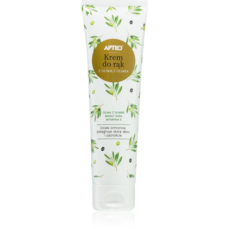 Apteo Hand cream with olive oil krém na ruky pre výživu a hydratáciu 100 ml
