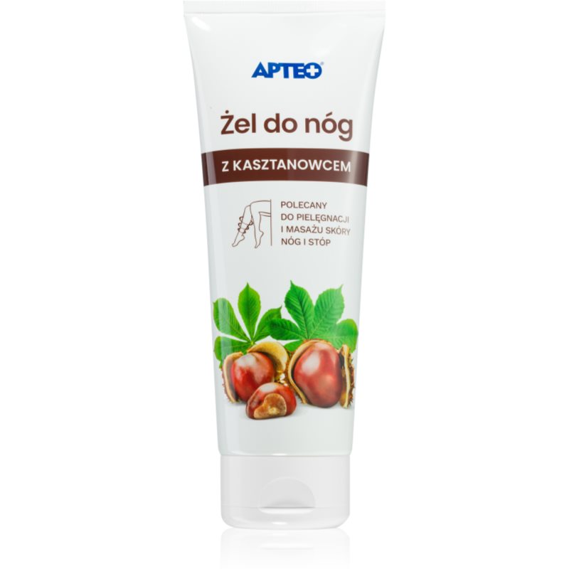 Apteo Leg Gel With Chestnut Crème Pieds 250 Ml
