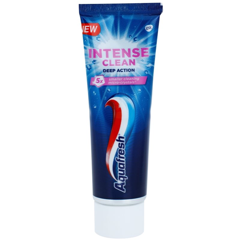 

Aquafresh Intense Clean Deep Action зубна паста з активними мікрокристалами