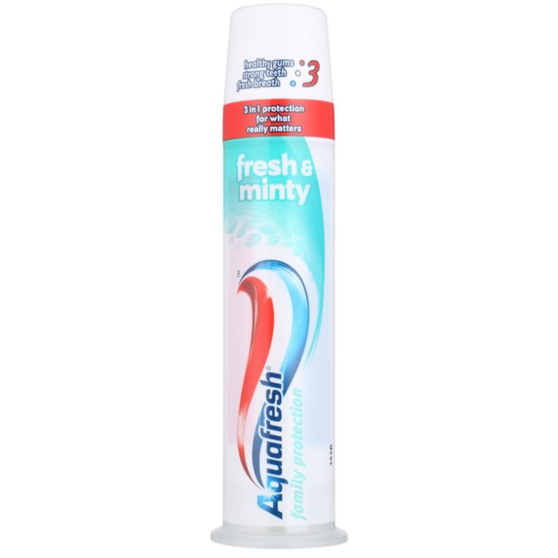 Aquafresh Family Protection Fresh & Minty Toothpaste For Healthy Teeth And Gums 100 Ml