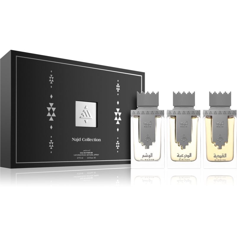 Arabian Oud Najd Collection Dāvanu komplekts abiem dzimumiem 3x75 ml