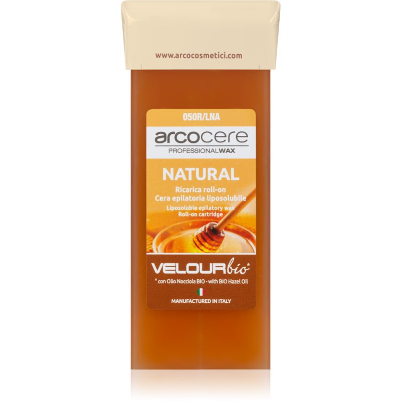 Arcocere Professional Wax Natural epilační vosk roll-on náhradní náplň 100 ml