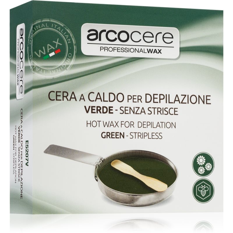 Arcocere Professional Wax Stripless воскові смужки для видалення волосся для обличчя та тіла Natural 120 гр