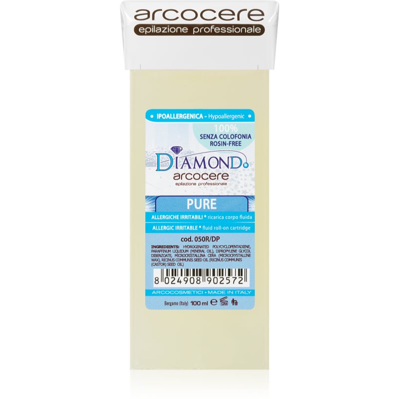 Arcocere Professional Wax Pure plaukelių šalinimo vaškas rutulinė priemonė užpildas 100 ml