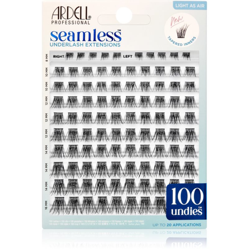 Ardell Seamless Underlash Extensions pestañas postizas individuales Light As Air 100 ud