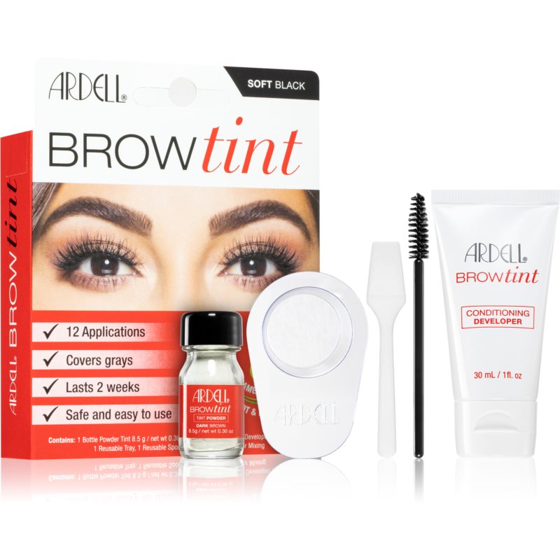 Ardell Brow Tint Brow Color Shade Soft Black
