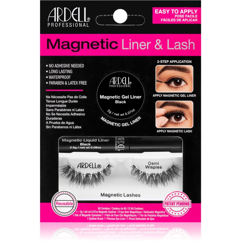 Ardell Magnetic Liner & Lash Magnetic Lashes Demi Wispies (for Lashes) Type