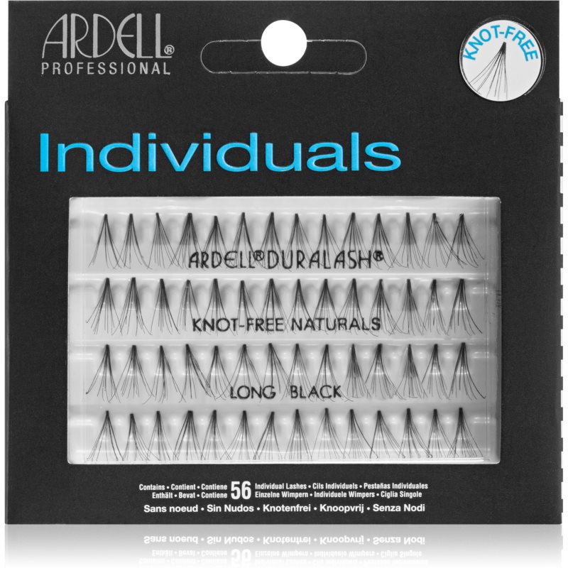 Ardell Individuals Knotted Individual Cluster Lashes Long Black 56 Pc