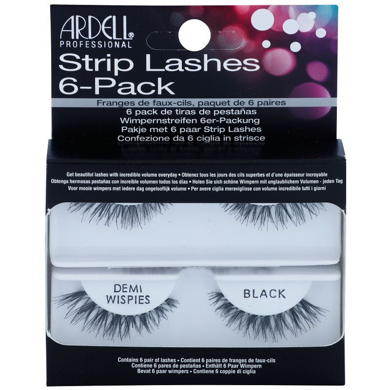 

Ardell Strip Lashes штучні вії Multipack Demi Wispies Black