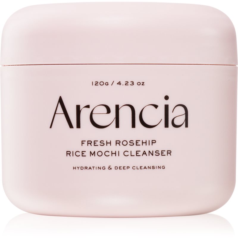 Arencia Fresh Rosehip Rice Mochi Cleanser vyživující čisticí balzám pro rozjasnění a hydrataci 120 g