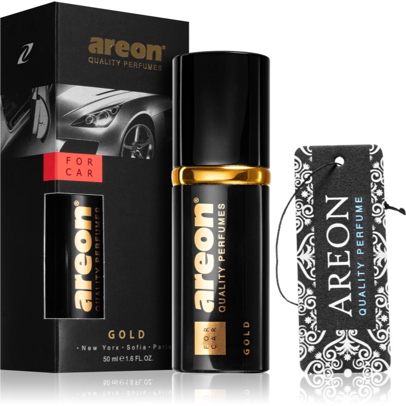 Areon Parfume Gold osviežovač vzduchu do auta I. 50 ml