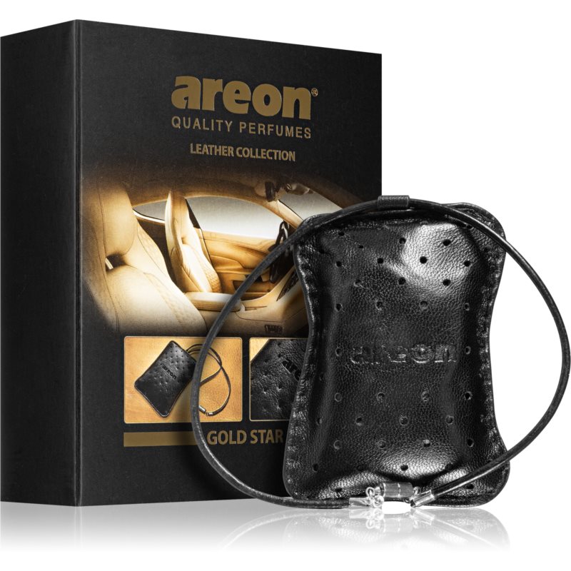Areon Leather Collection Gold Star Aромат для авто 300 гр