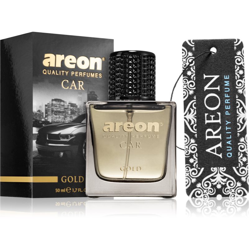 Areon Parfume Gold osvěžovač vzduchu do auta 50 ml