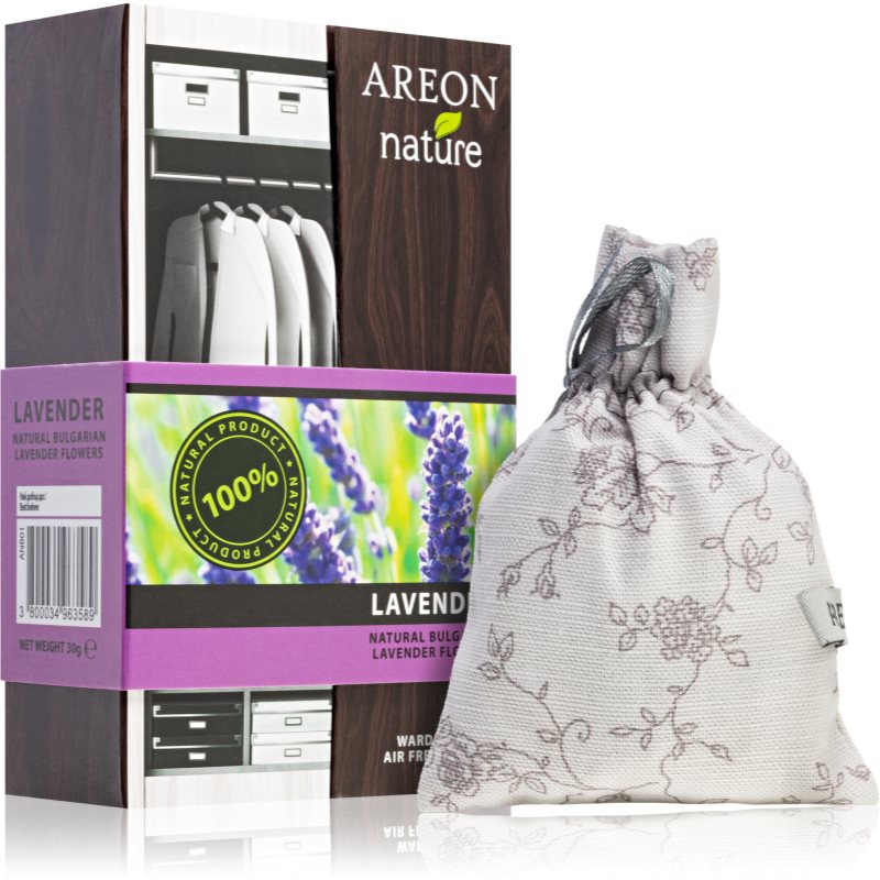 Areon Nature Premium Lavender Air Freshener With Essential Oils 30 G