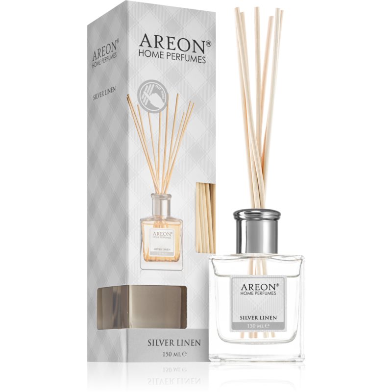 Areon Home Parfume Silver Linen Aroma Diffuser With Filling 150 Ml