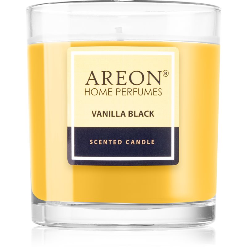 Areon Scented Candle Vanilla Black Aроматична свічка 120 гр