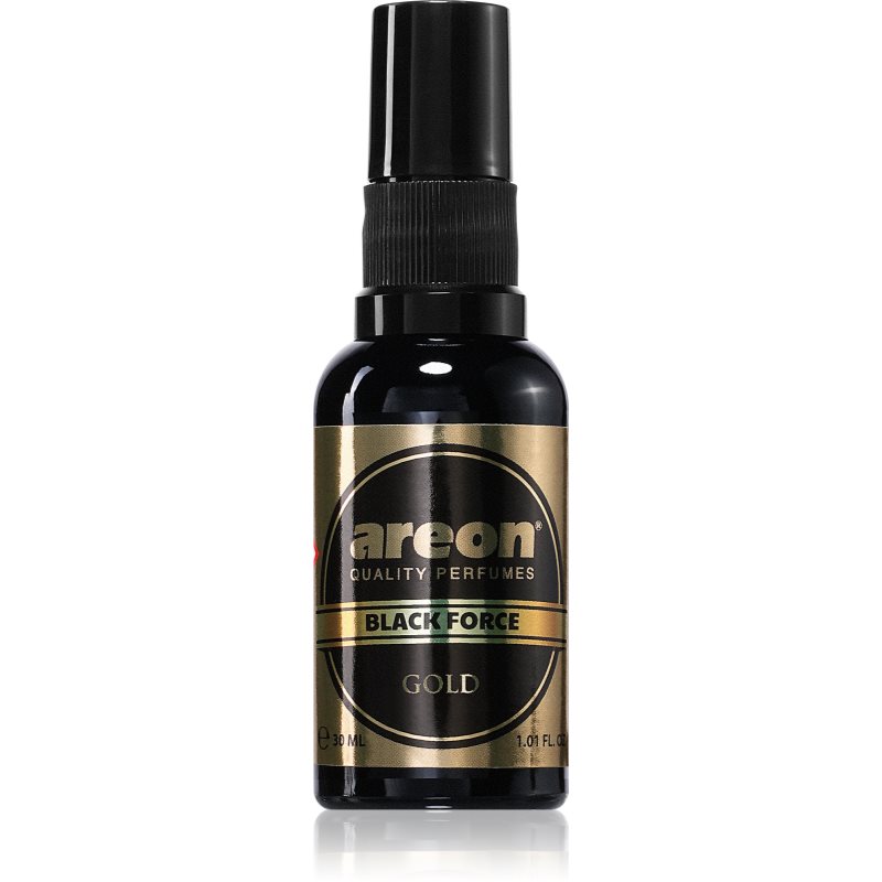 Areon Black Force Gold osvěžovač vzduchu 30 ml