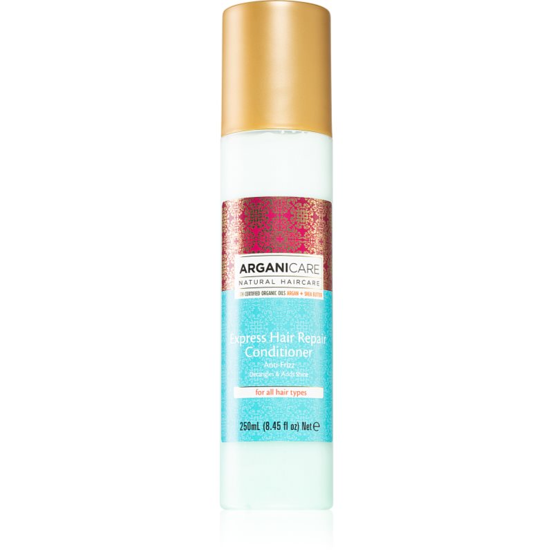 Arganicare Argan Oil & Shea Butter Express Hair Repair balsamo spray senza risciacquo 250 ml