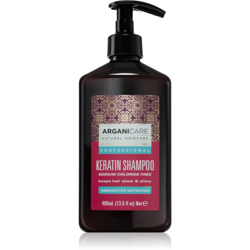 Arganicare Keratin regenerační šampon 400 ml