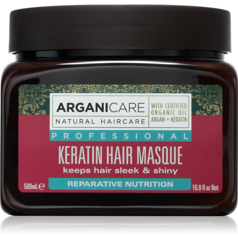 Arganicare Keratin vyživující maska na vlasy 500 ml