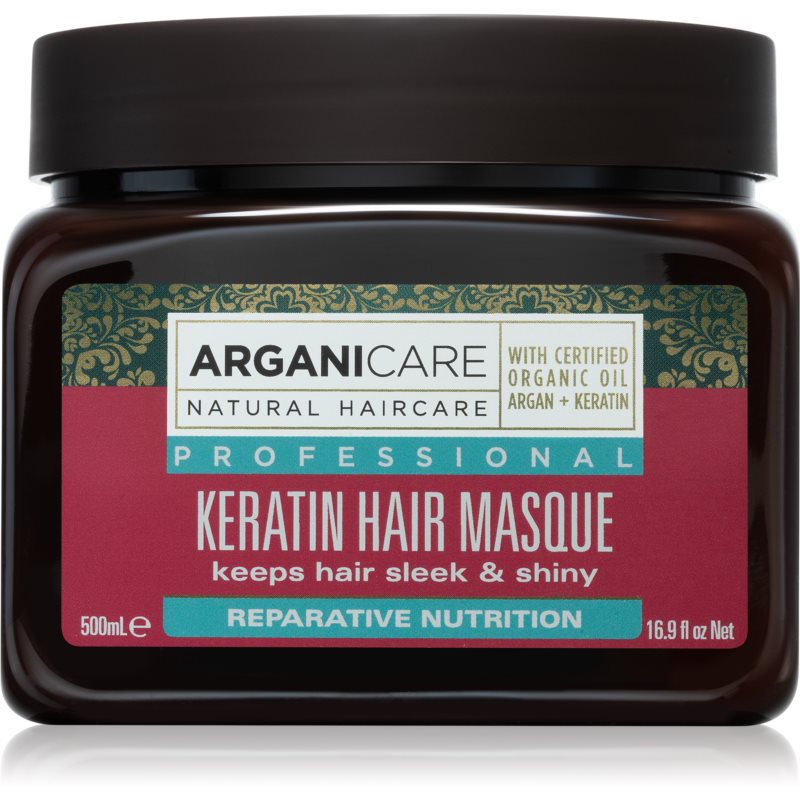 Arganicare Keratin поживна маска для волосся 500 мл