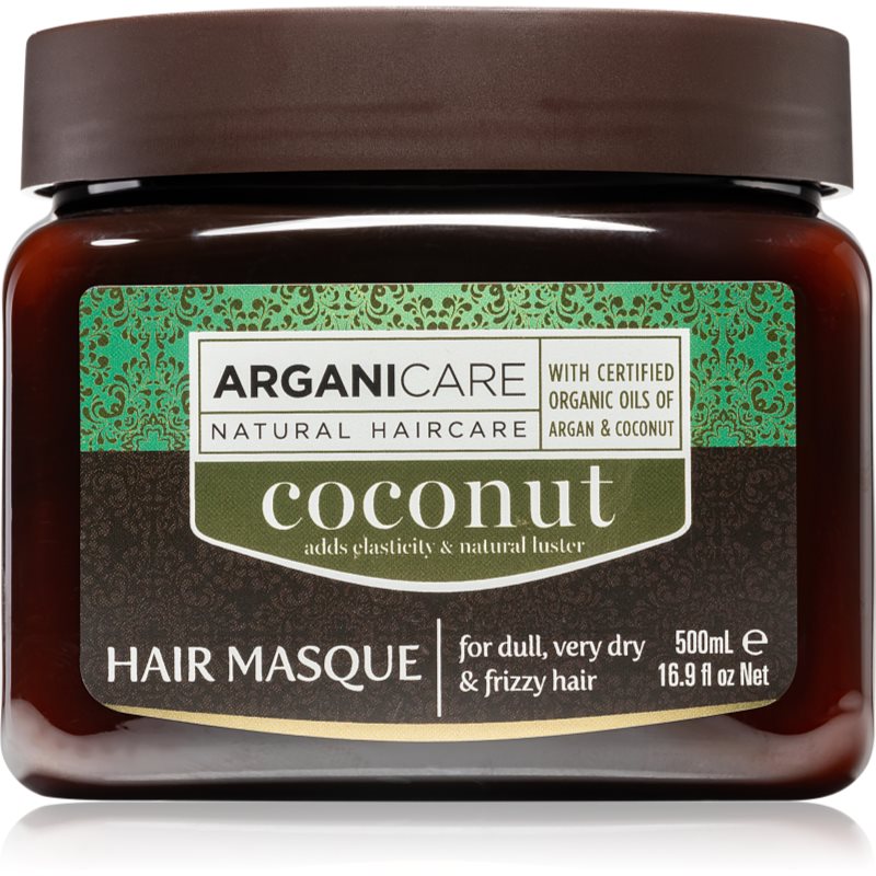 Arganicare Coconut regeneruojamoji plaukų kaukė 500 ml