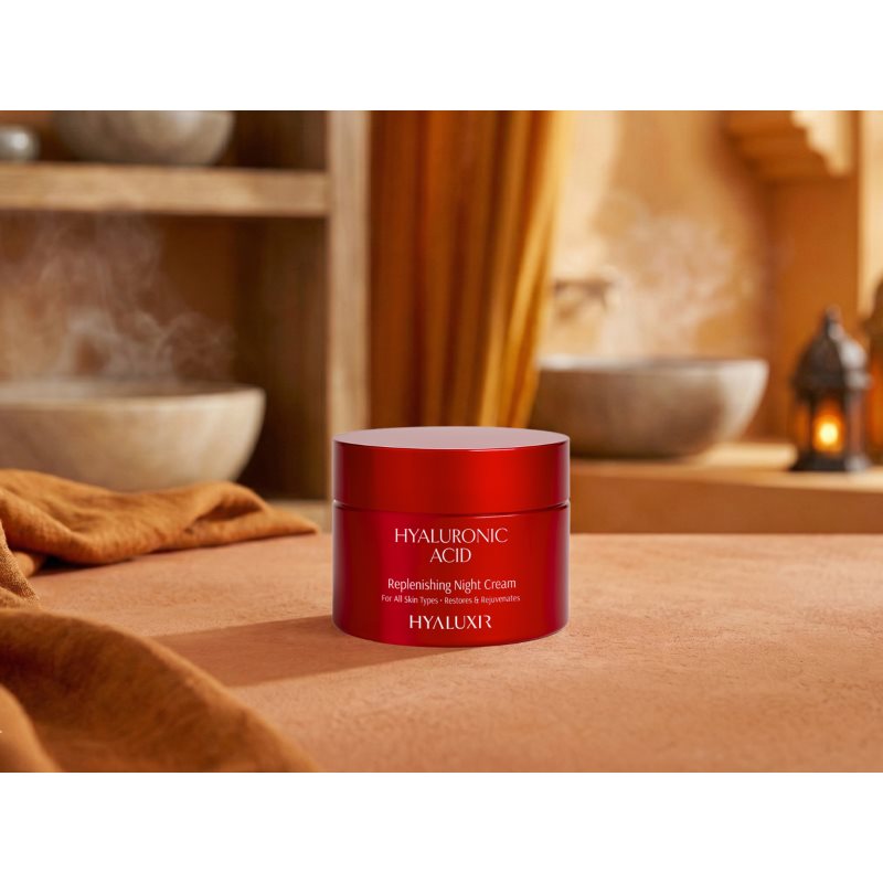 Arganicare Hyaluxir Replenishing Night Cream noční krém proti stárnutí pleti 50 ml (obrázek 3)