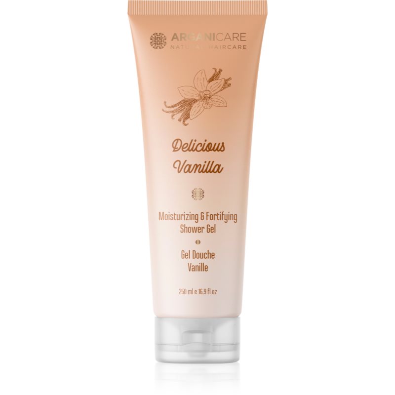 Arganicare Delicious Vanilla Shower Gel shower gel 250 ml
