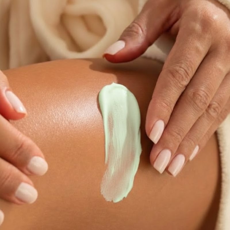Arganicare Body Butter Almond & Tiare Flower tělové máslo s bambuckým máslem 250 ml (obrázek 2)