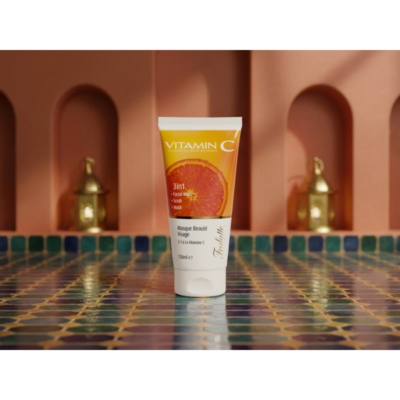Arganicare Vitamin C 3 in 1 čisticí peeling 3 v 1 150 ml (obrázek 3)