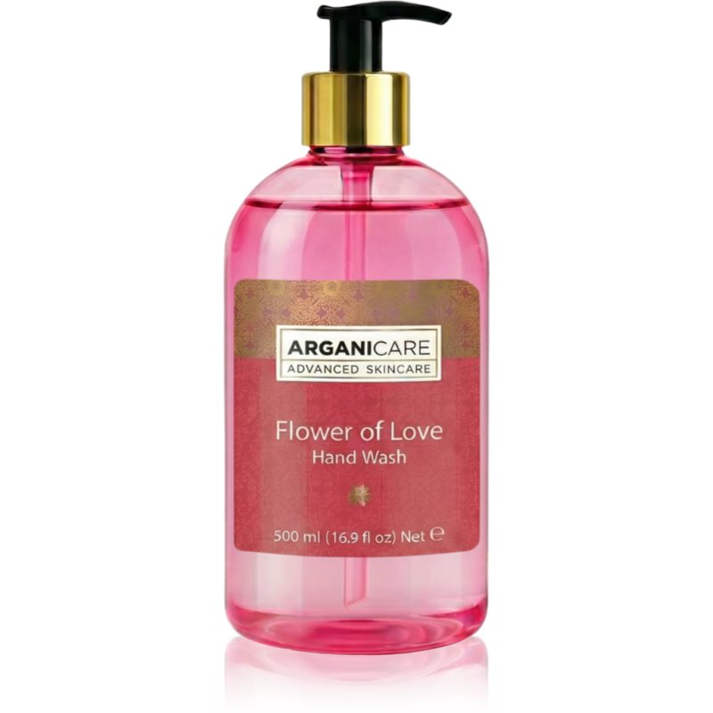 Arganicare Hand Wash Flower of Love harmonising liquid soap 500 ml