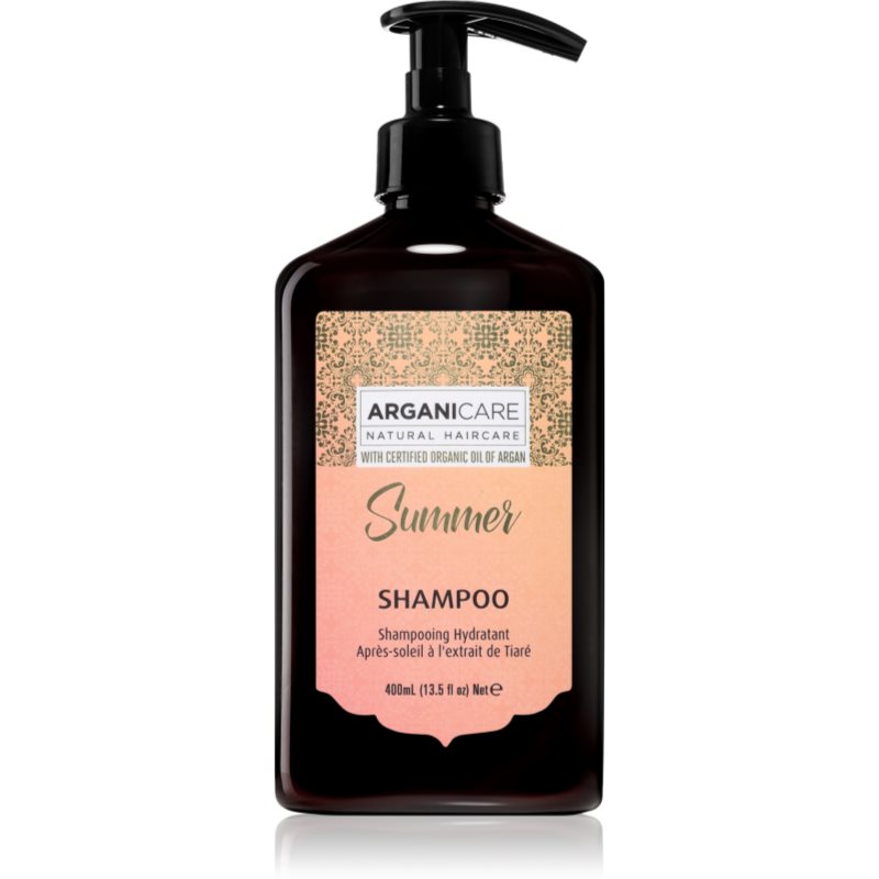 Arganicare Summer Shampoo Shampoo für von der Sonne überanstrengtes Haar 400 ml