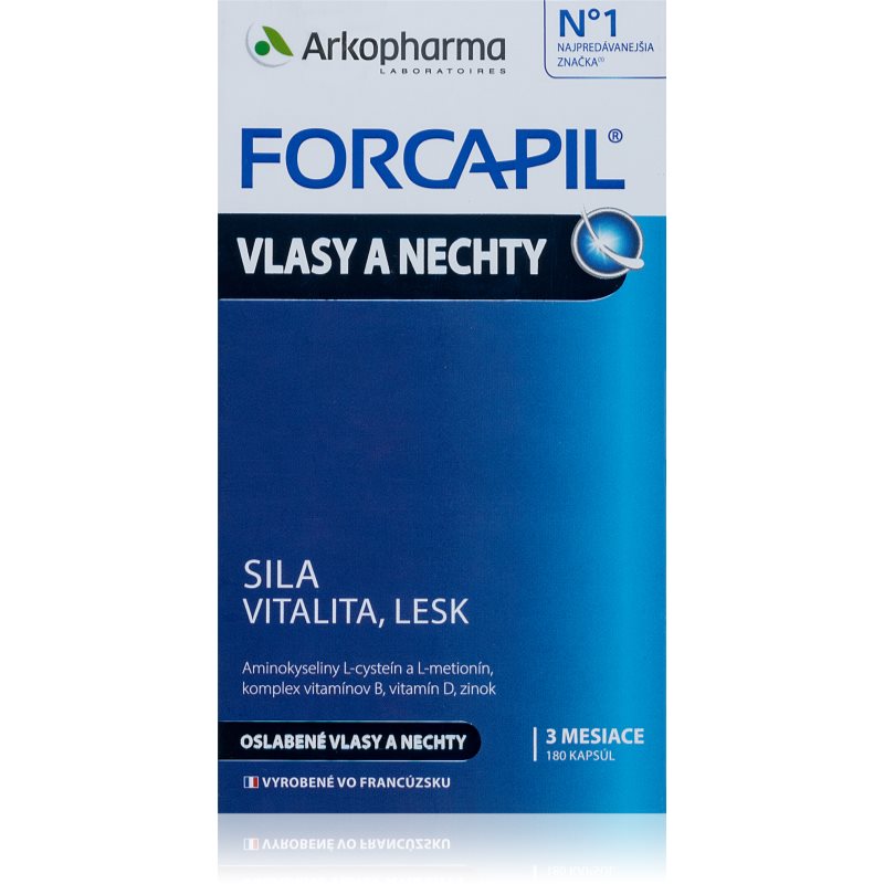 Arkopharma Forcapil Vlasy a Nechty kapsuly na posilnenie vlasov a nechtov 180 cps kúpite na Notino.sk