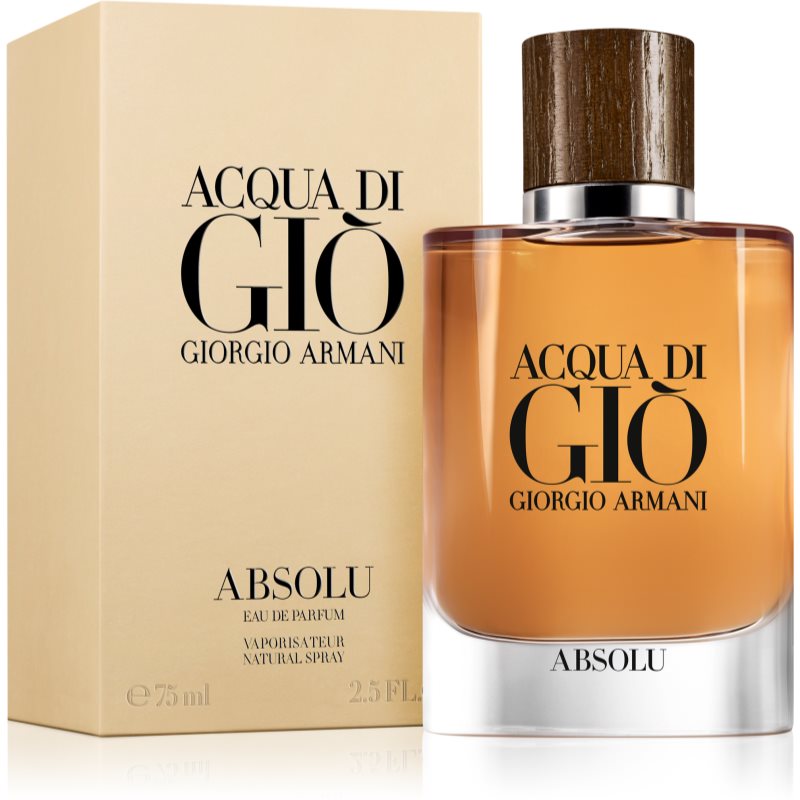Armani Acqua Di Giò Absolu парфумована вода для чоловіків 75 мл