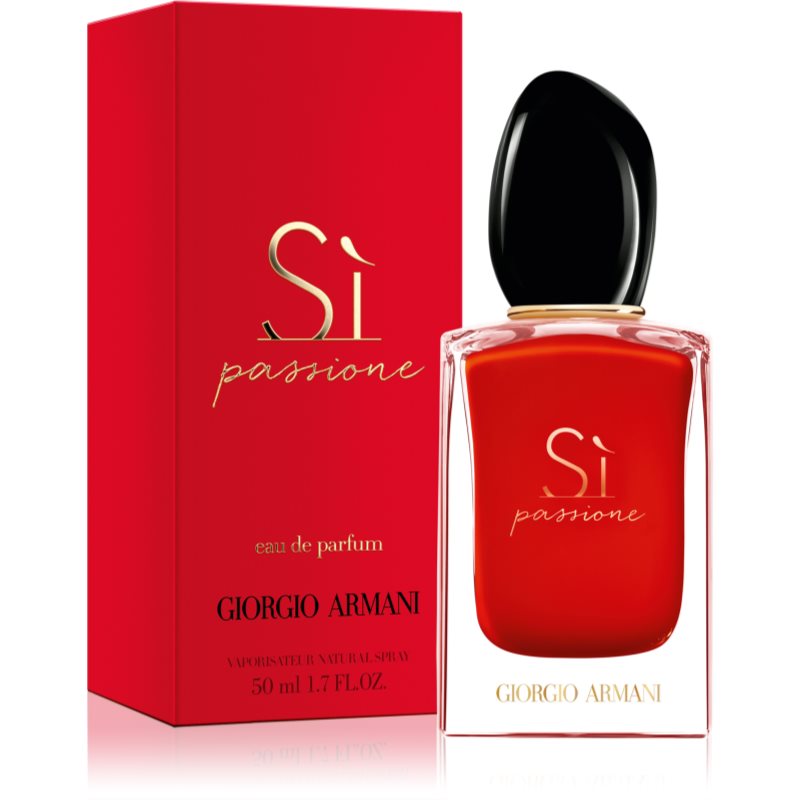 Armani Sì Passione Eau De Parfum For Women 50 Ml