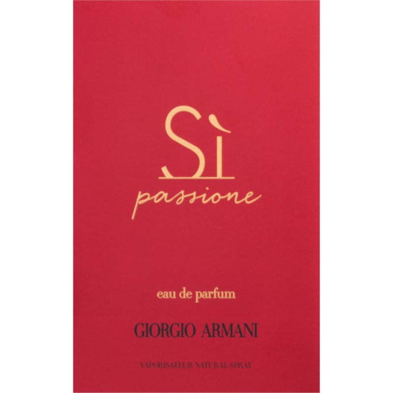 

Armani Sì Passione парфумована вода пробник для жінок