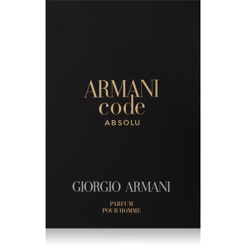 

Armani Code Absolu парфумована вода пробник для чоловіків
