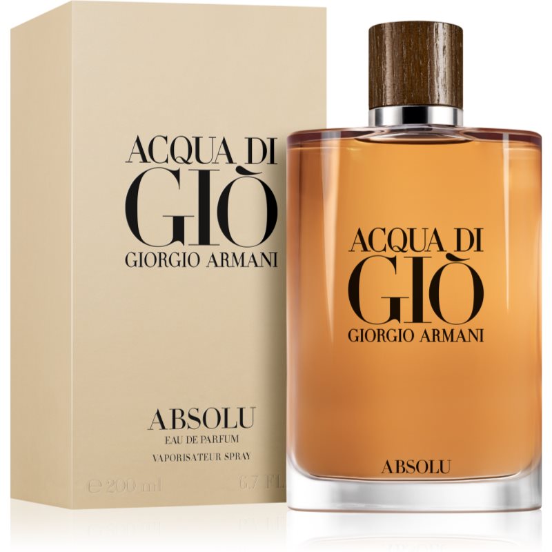 Armani Acqua Di Giò Absolu парфумована вода для чоловіків 200 мл