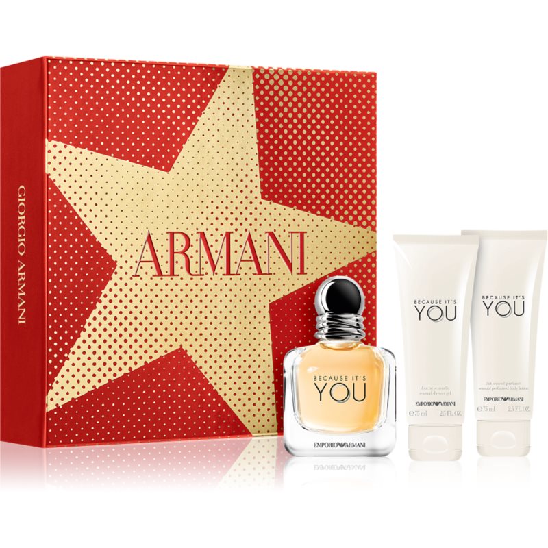 

Armani Emporio Because It's You подарунковий набір III. для жінок