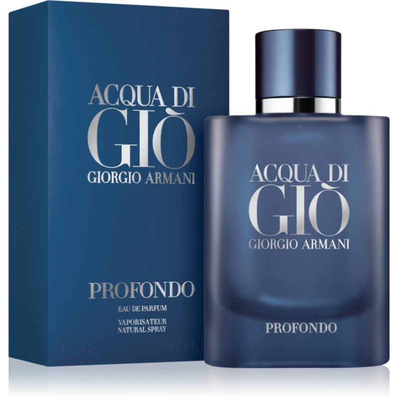 Armani Acqua Di Giò Profondo Eau De Parfum For Men 75 Ml