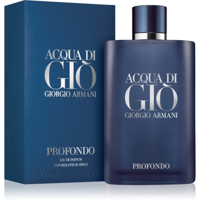 Armani Acqua Di Giò Profondo Eau De Parfum For Men 200 Ml