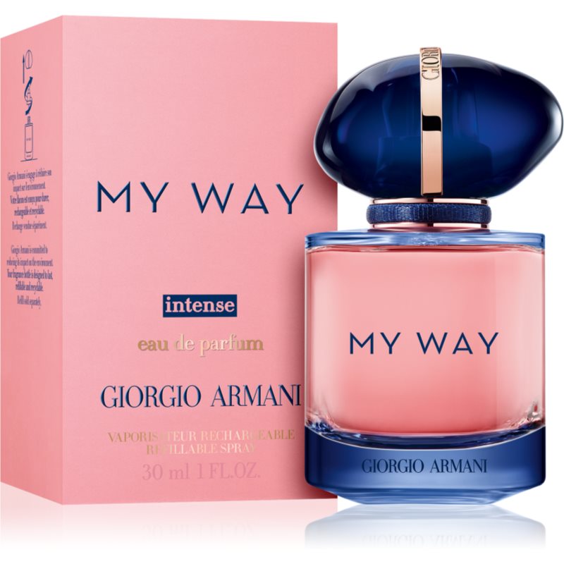 Armani My Way Intense Eau De Parfum Refillable For Women 30 Ml