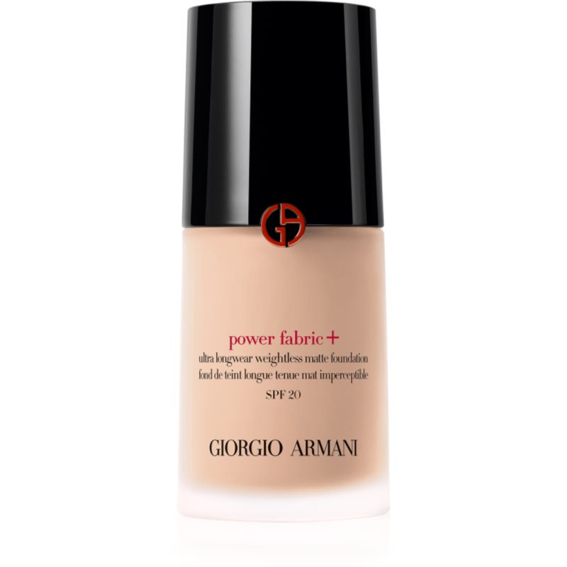 Photos - Other Cosmetics Armani Beauty Power Fabric+ full coverage foundation SPF 20 shade 4.75 30 ml 