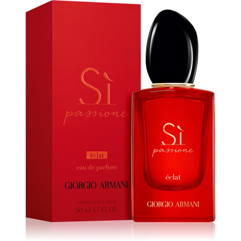 Armani Sì Passione Éclat Eau De Parfum For Women 50 Ml