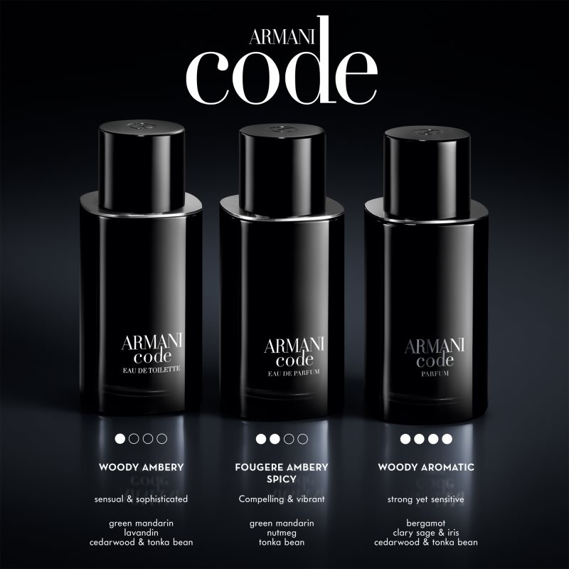 Armani Code Eau De Parfum For Men 75 Ml