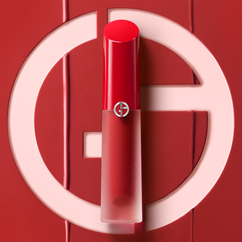 Armani Lip Maestro Satin matter, feuchtigkeitsspendender und flüssiger Lippenstift Farbton In Love 6.5 ml (Bild 7)